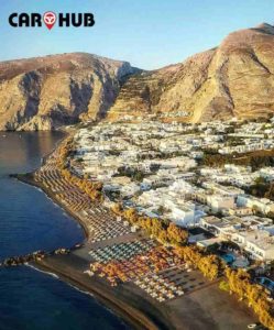 Mietwagen in Kamari Santorini