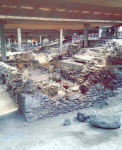 ανασκαφές Ακρωτηρίου Σαντορίνης